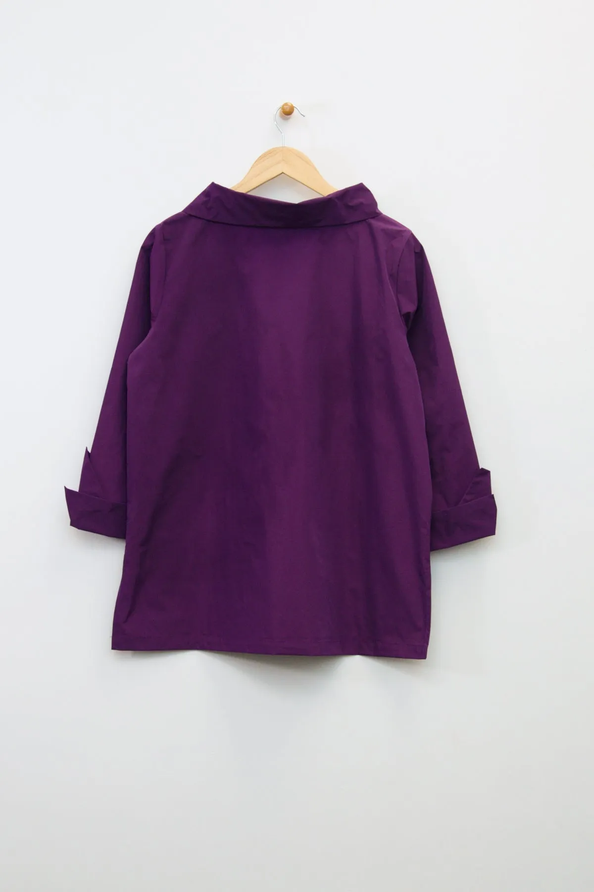 28" Asymmetrical Collar Tunic