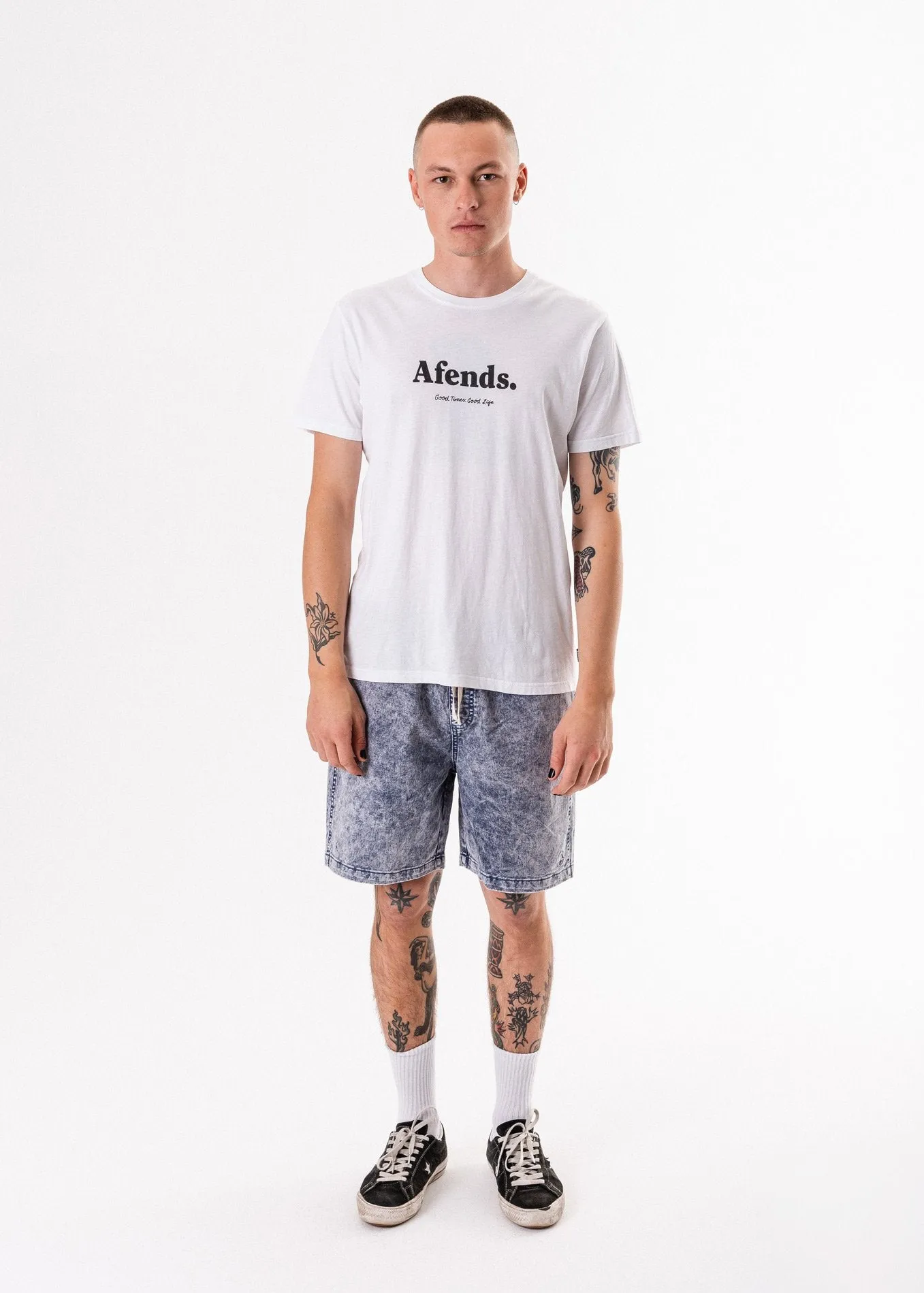 Afends Mens Good Life - Standard Fit Tee