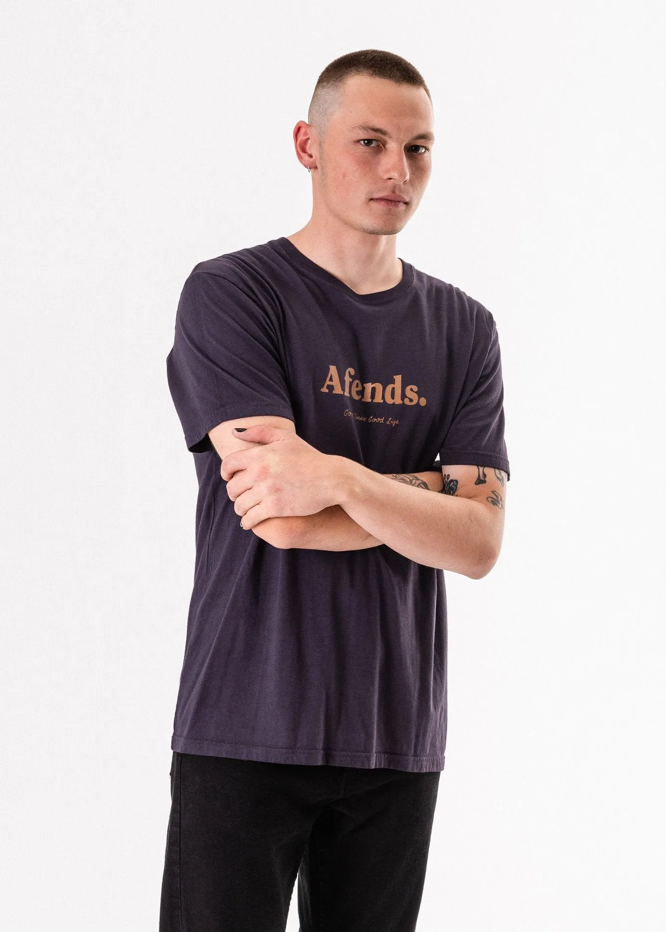 Afends Mens Good Life - Standard Fit Tee