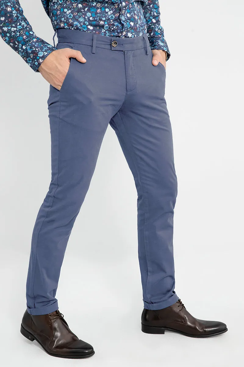 All-Day Steel Blue Chino