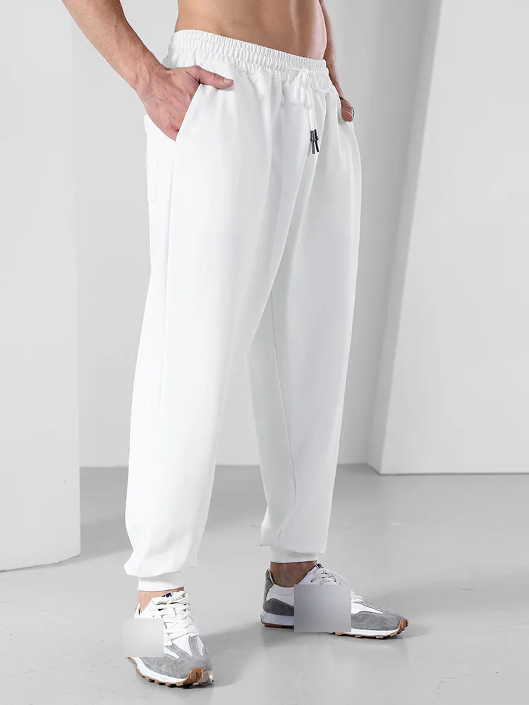 All Matched Letters Straight Loose Fitting Jogger