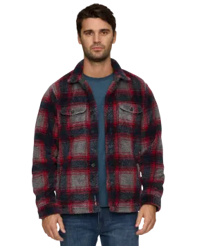 ATOKA SHAGGY SHERPA SHIRT JACKET