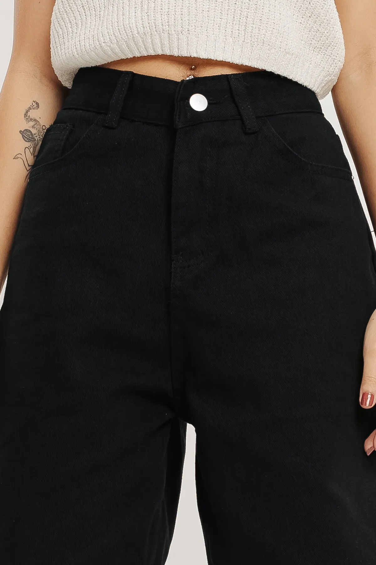 Bermuda Black Shorts