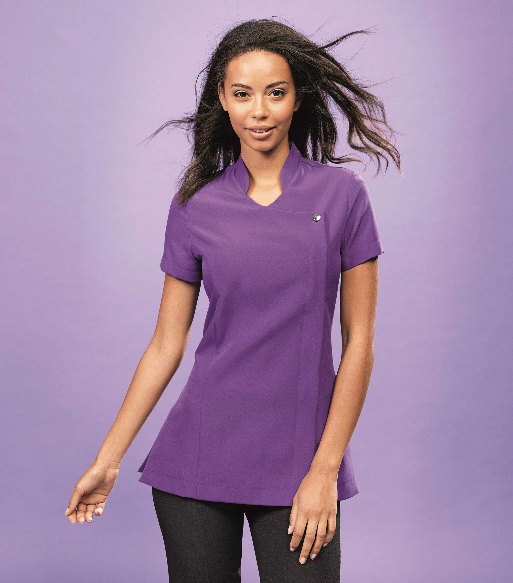 'Blossom' Beauty & Spa Tunic | PURPLE