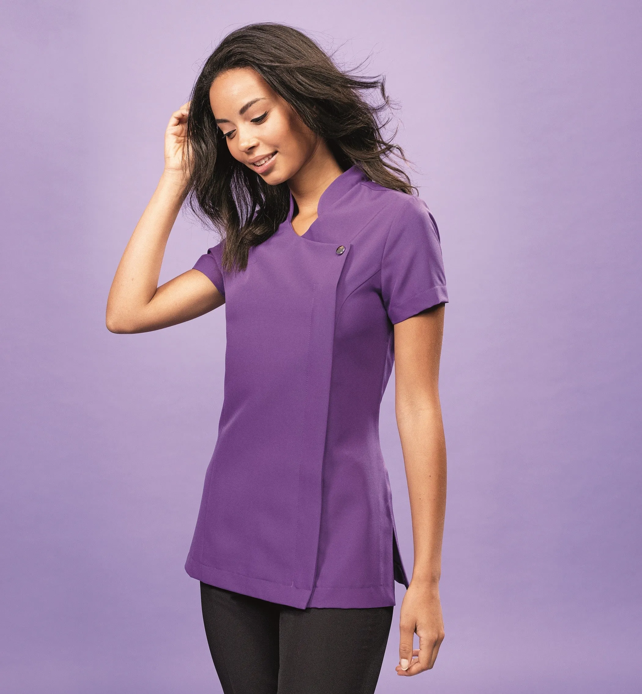 'Blossom' Beauty & Spa Tunic | PURPLE