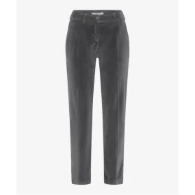 Brax Clean Velvet: five-pocket pants in regular fit Maron S in Smoke Grey 75-1038/06