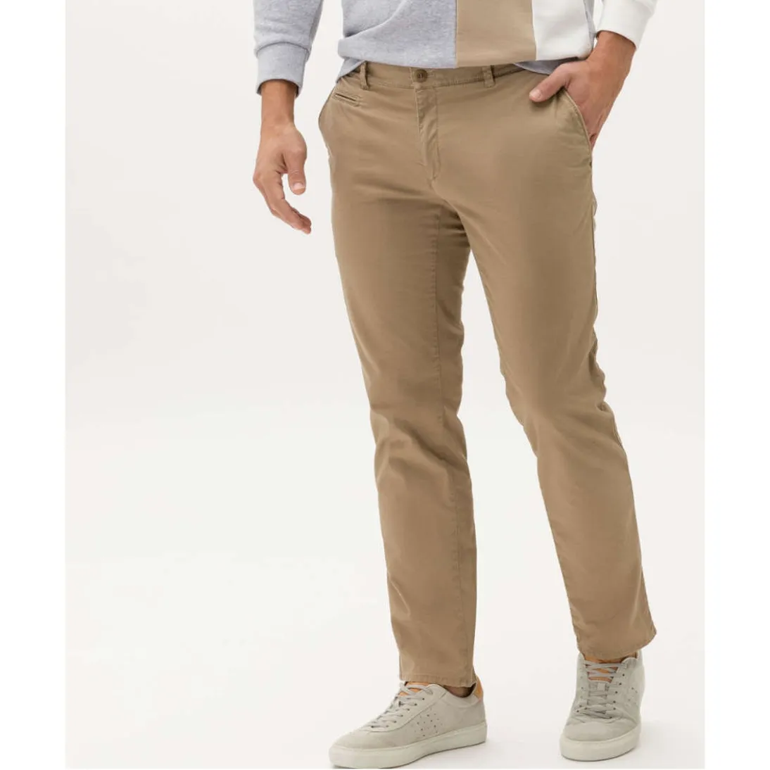 Brax Fabio Slim Fit Hi-Flex Lightweight Stretch Chino 81-1608 Nut