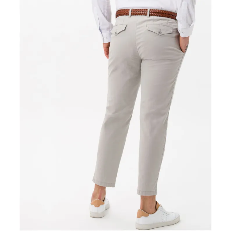 Brax Hi-FLEX: Pleated Cropped Chino 84-1557 Paul