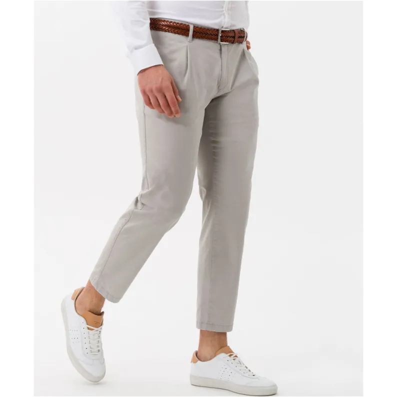 Brax Hi-FLEX: Pleated Cropped Chino 84-1557 Paul