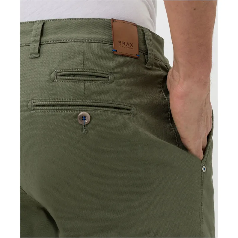 Brax Hi Flex Stretch Chino Fabio Slim Fit 84-1557 - Green