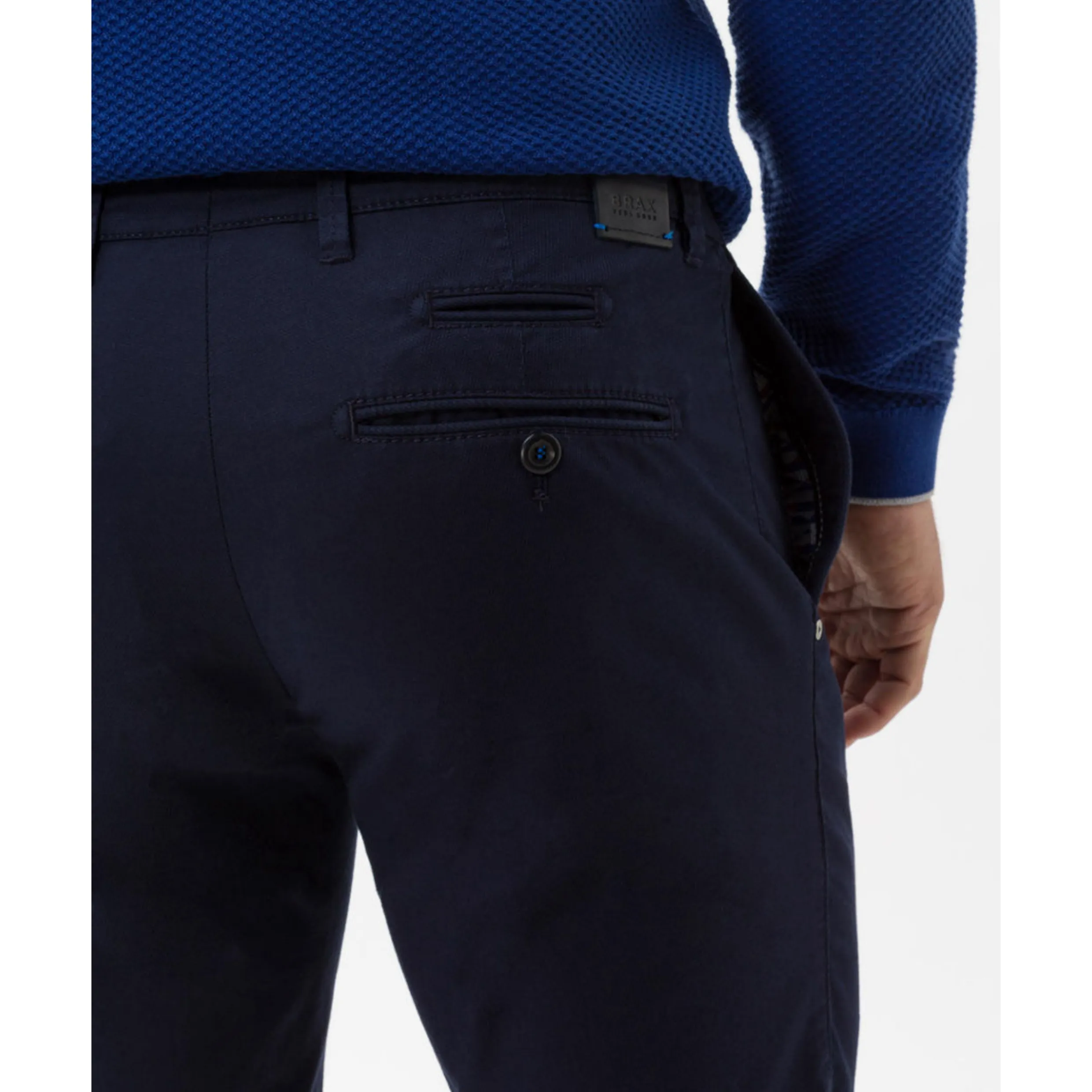 Brax Hi Flex Stretch Chino Fabio Slim Fit 84-1557 - Navy