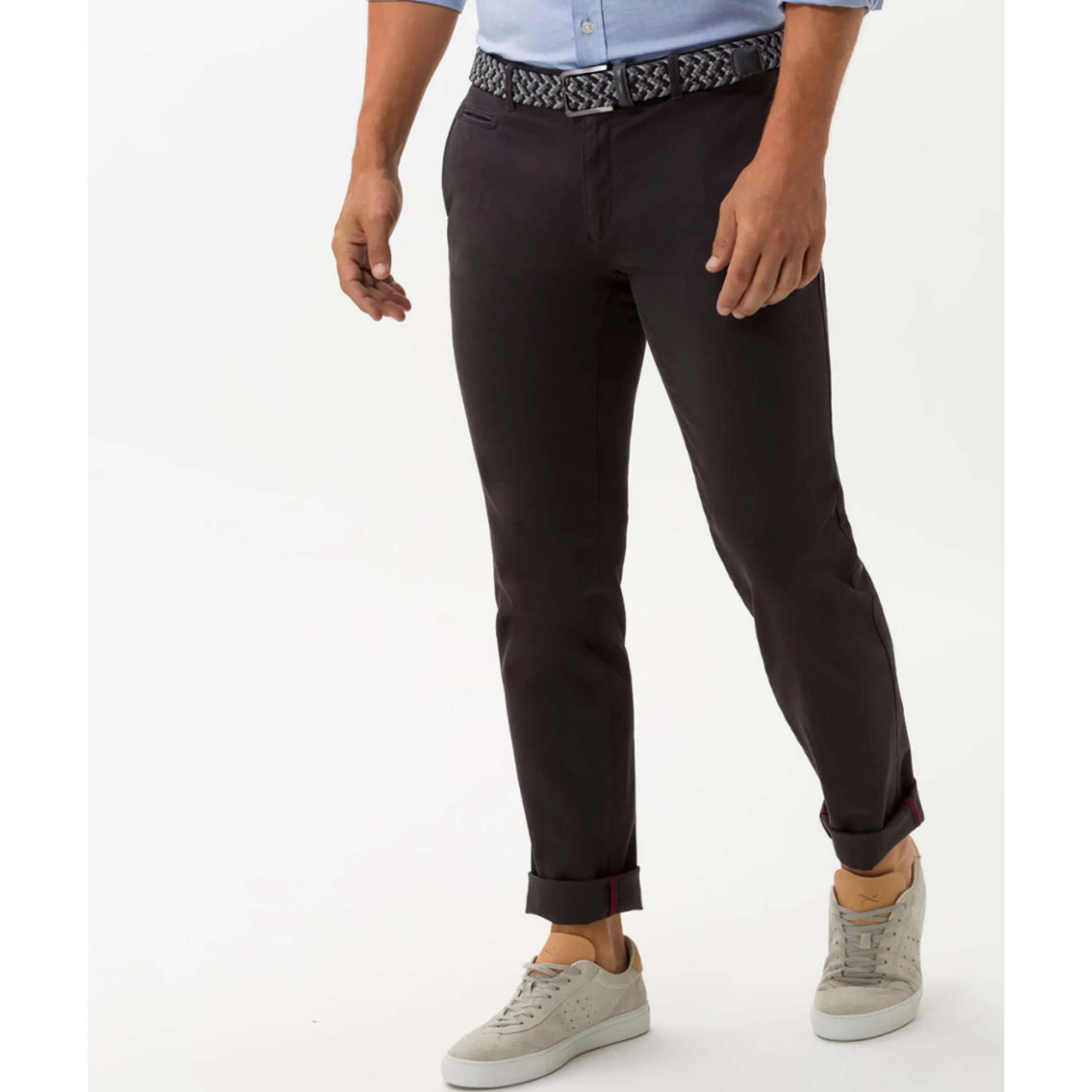 Brax Hi-Flex: ultra-elastic Slim Chino - Anthracite 83-1647 Fabio