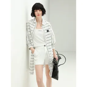 Breezy Radiant Lightweight Striped Shirt