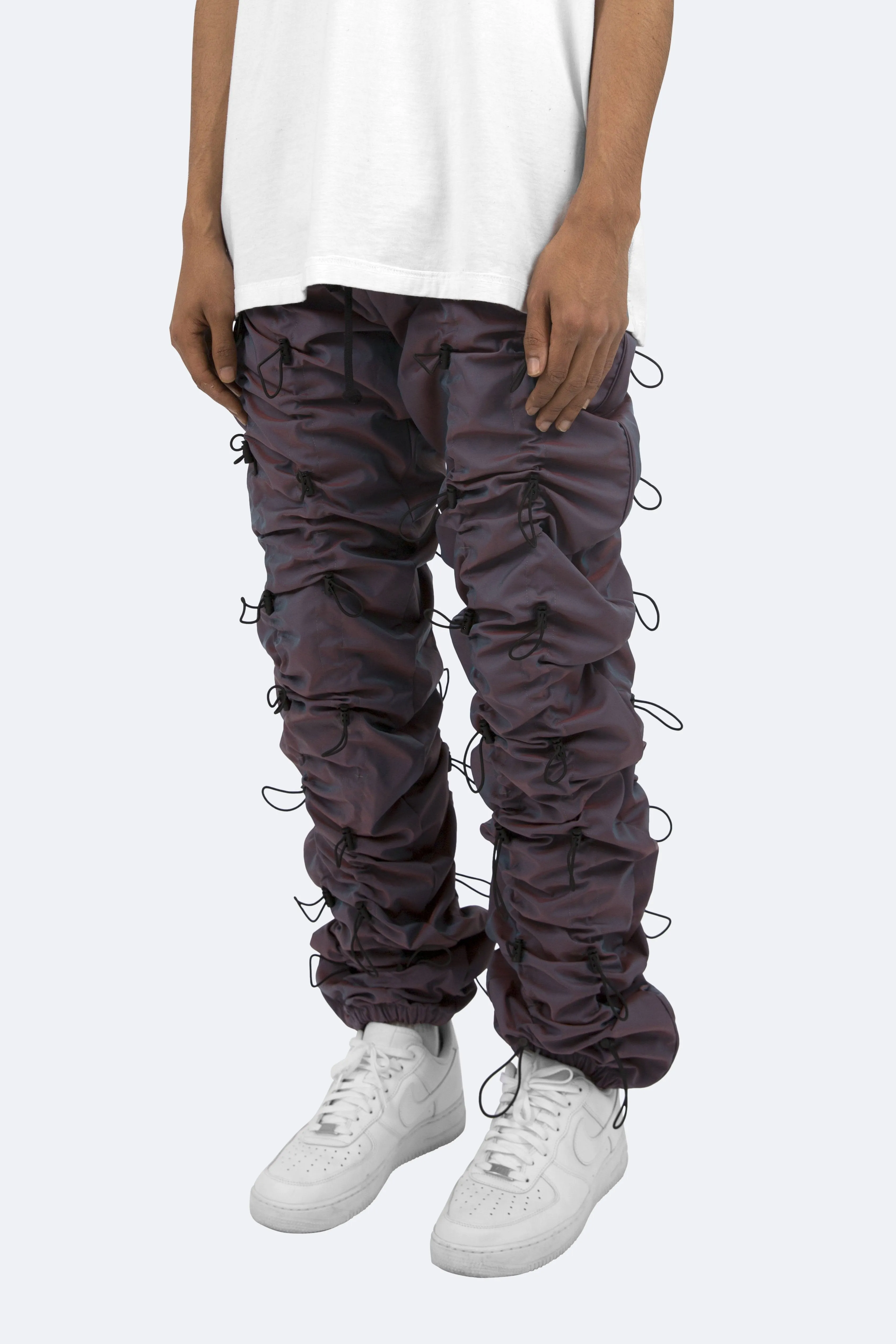 Bungee Cord Pants - Purple