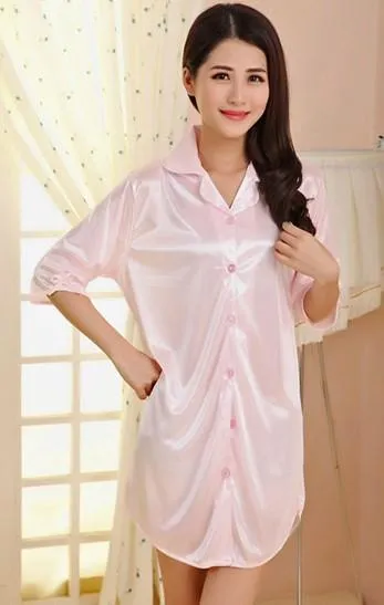 Button Up Tunic Nightie