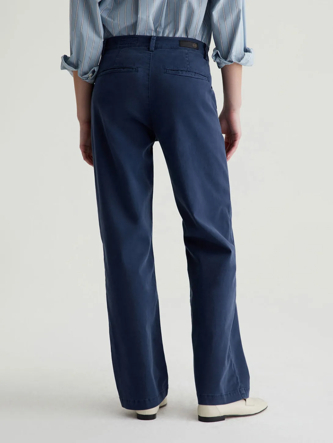 Caden Straight Trouser - Sulfur Deep Trenches