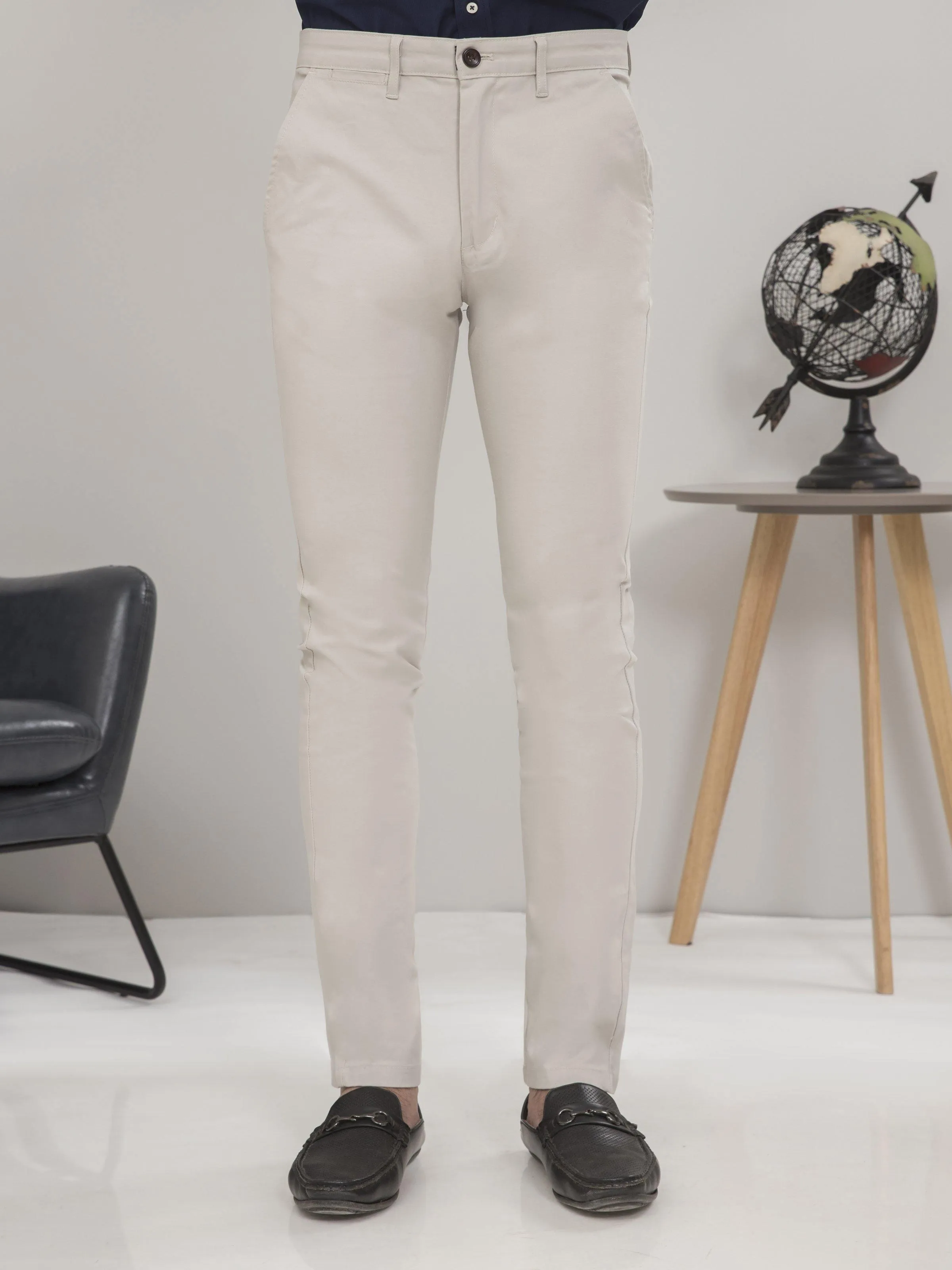 CASUAL PANT SLIM FIT BEIGE