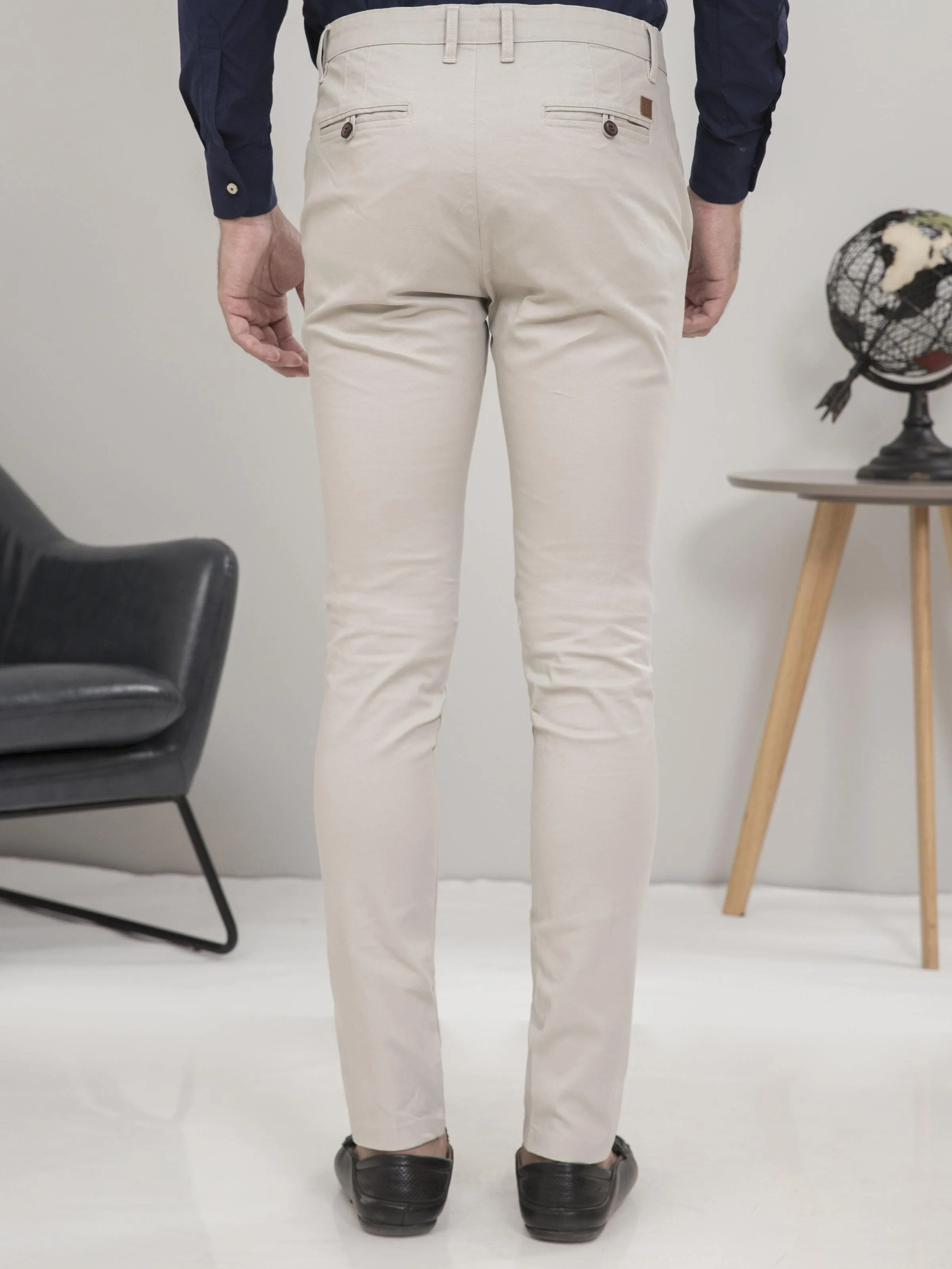 CASUAL PANT SLIM FIT BEIGE