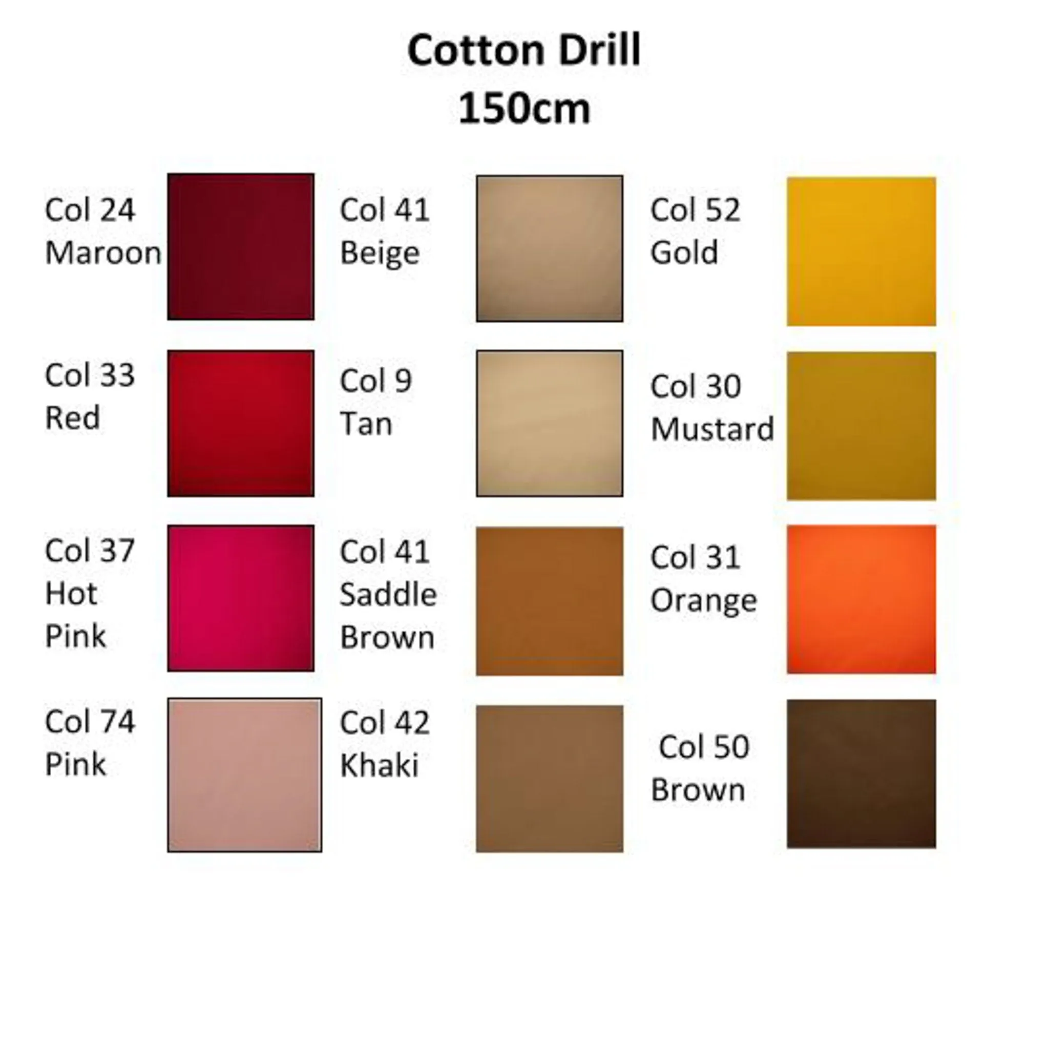 Cotton Drill