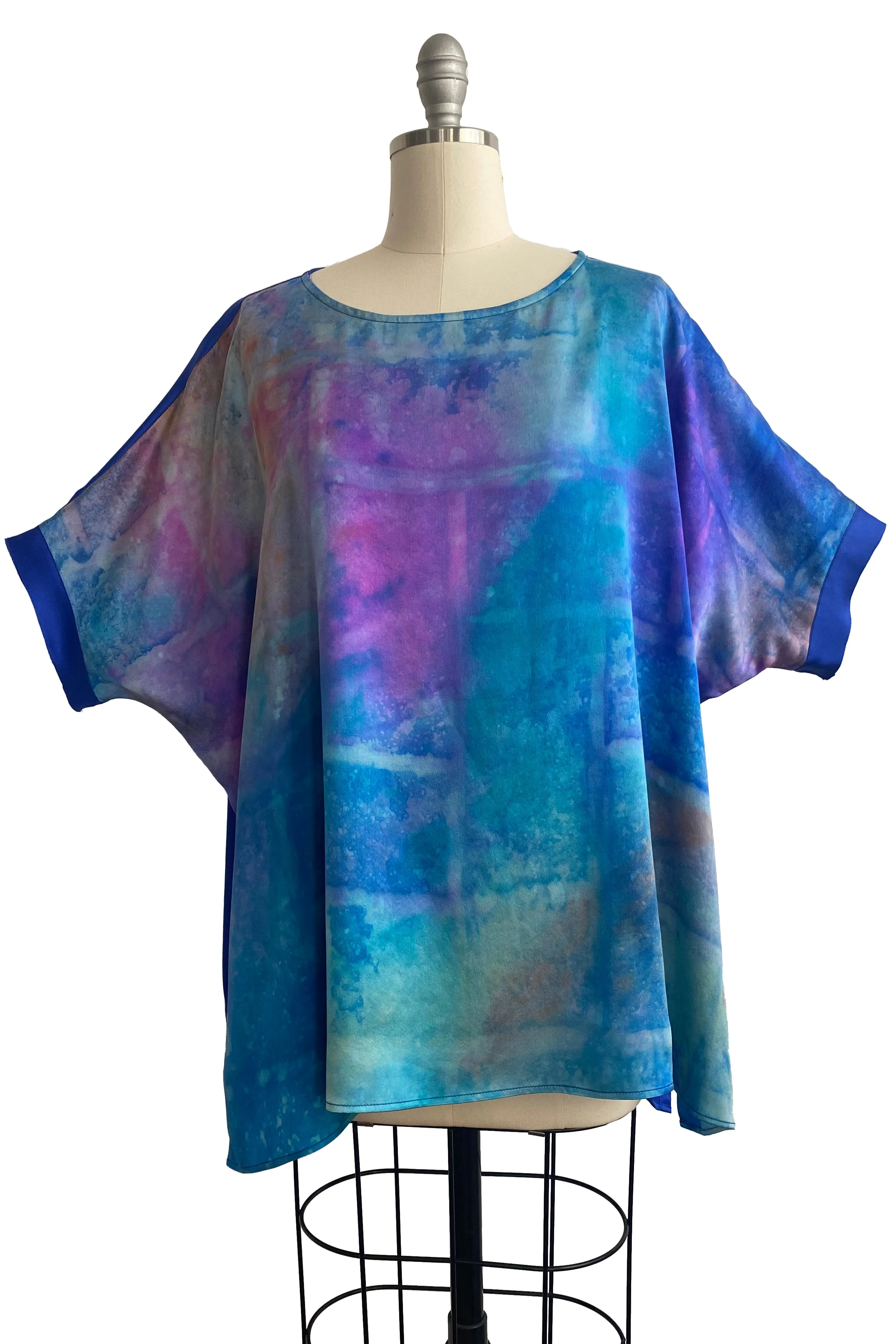 Deb Top w/ Painted Dye - Purple/Blue