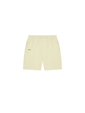 DNA Double Jersey Panelled Shorts—maitake beige