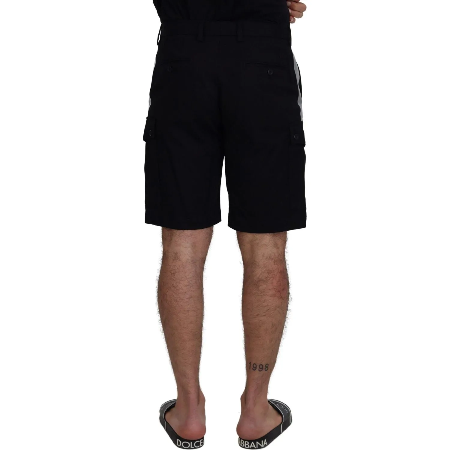 Dolce & Gabbana Elegant MainLine Black Shorts