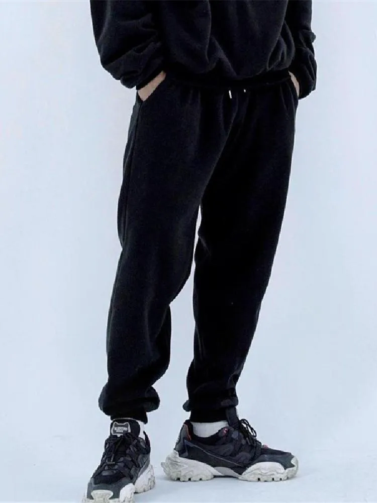 Elasticity Velvet Loose Fitting Jogger