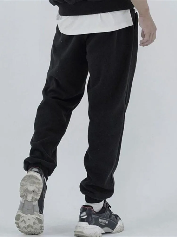 Elasticity Velvet Loose Fitting Jogger