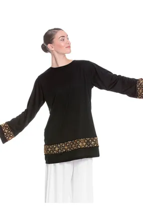 Eurotard 85134 Unisex Divine Royalty Praise Tunic