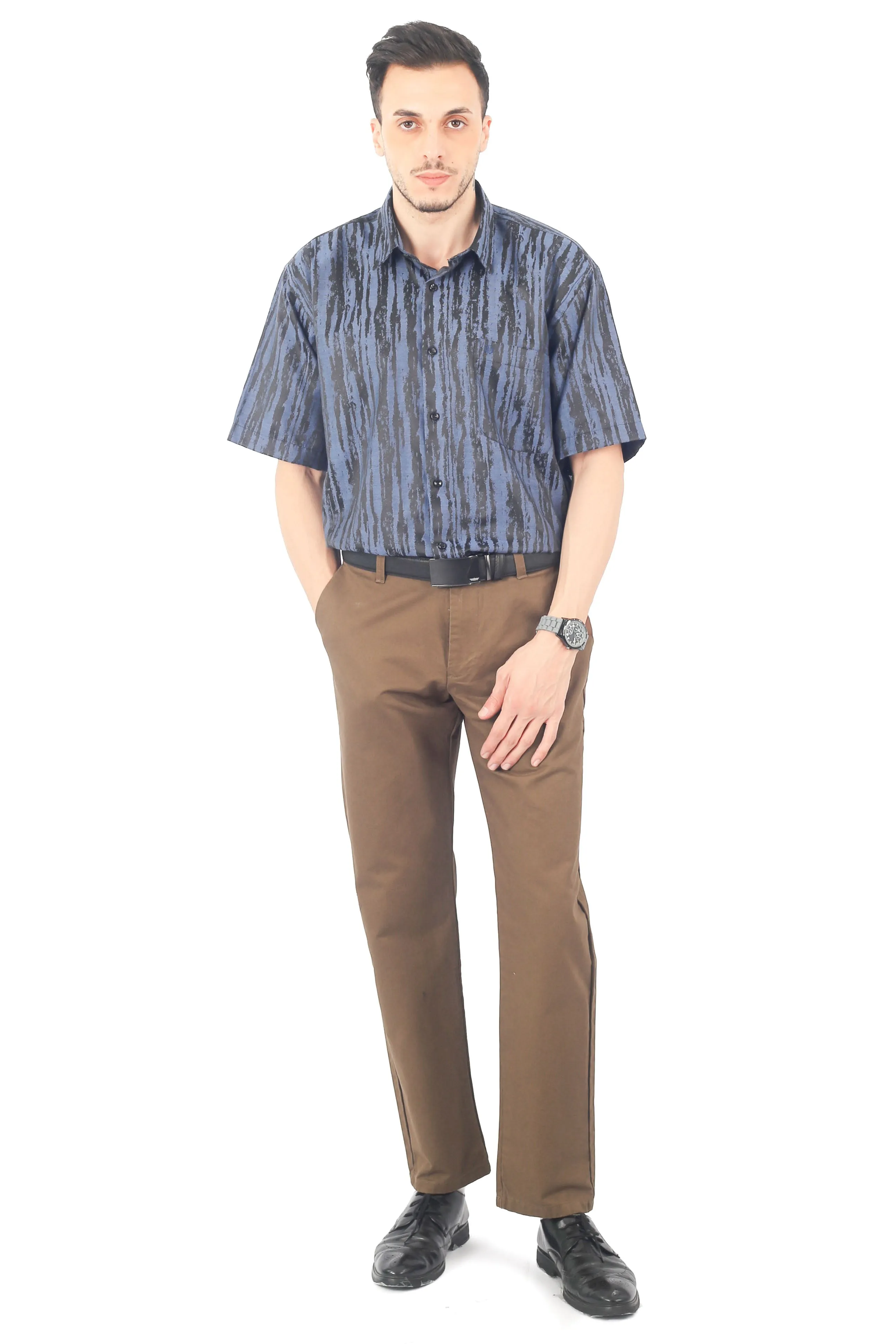 EXHAUST MEN'S CHINO LONG PANTS [STRAIGHT CUT] 1654