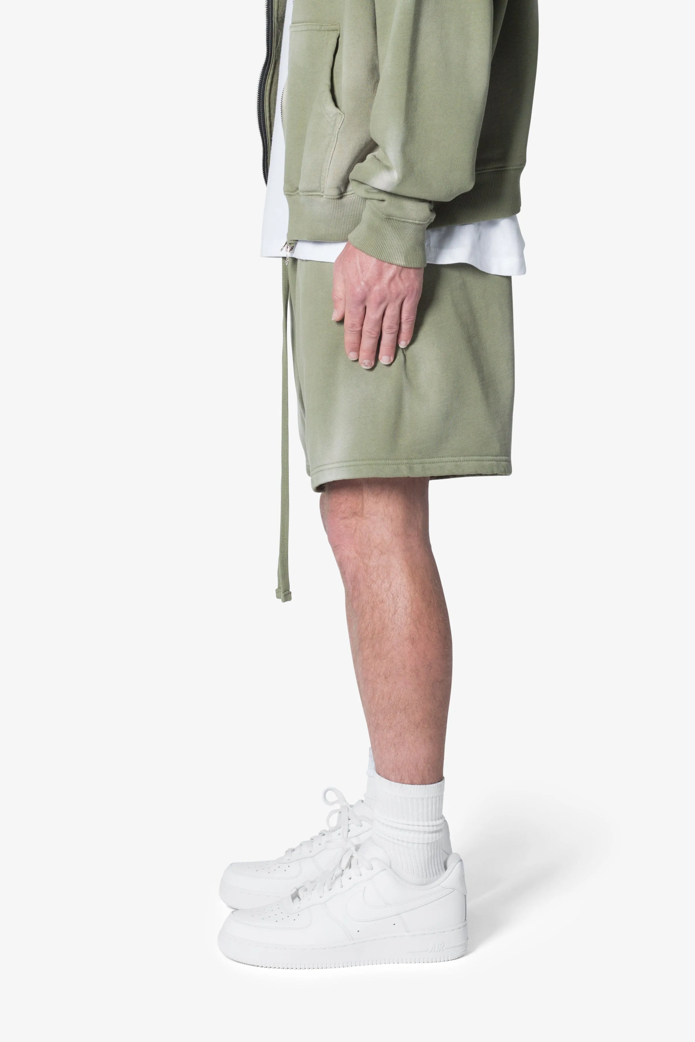 Faded Every Day Sweatshorts - Washed Olive