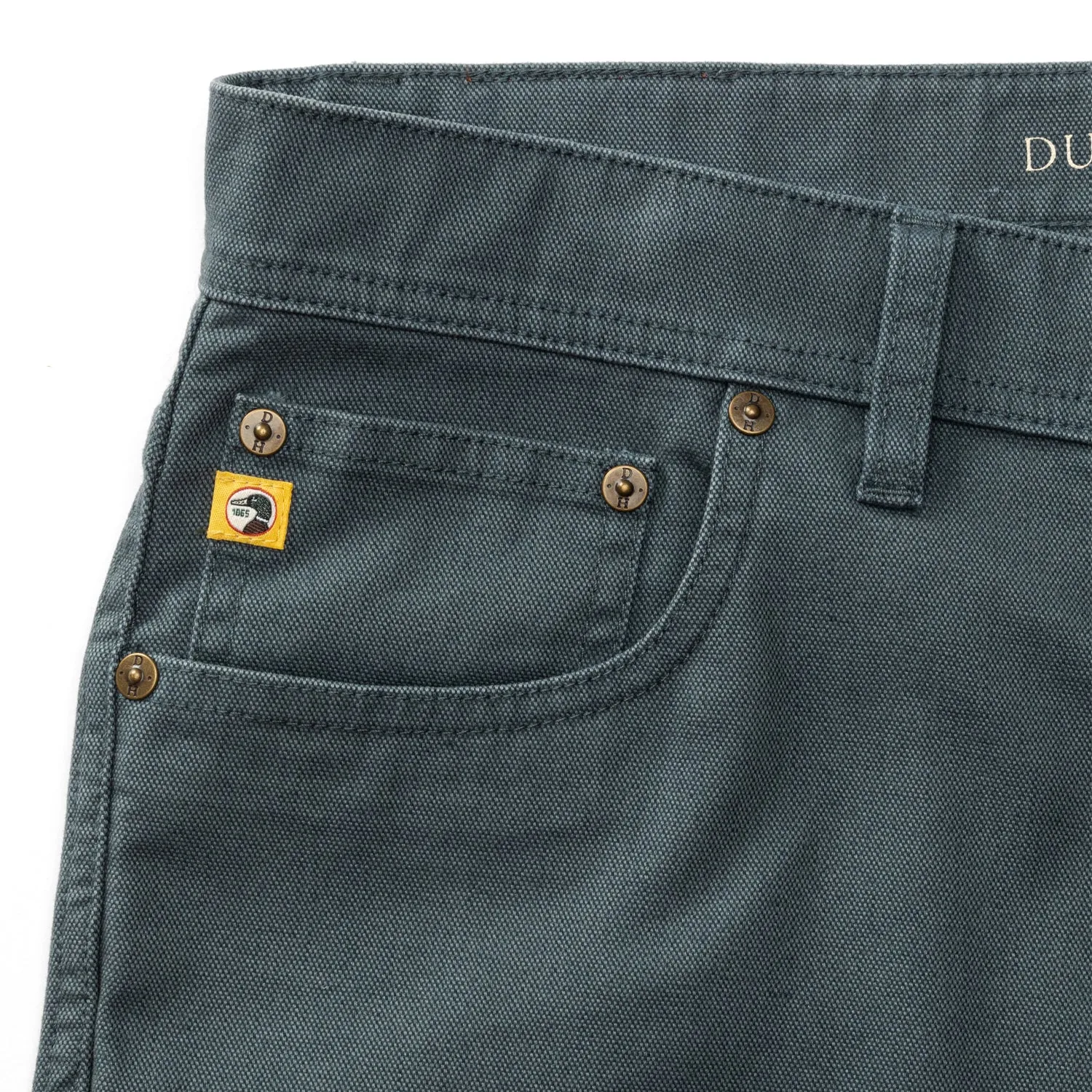 Field Canvas Five-Pocket - Graphite Blue