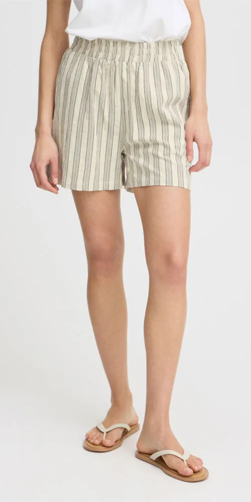 Fransa Cotton Shorts