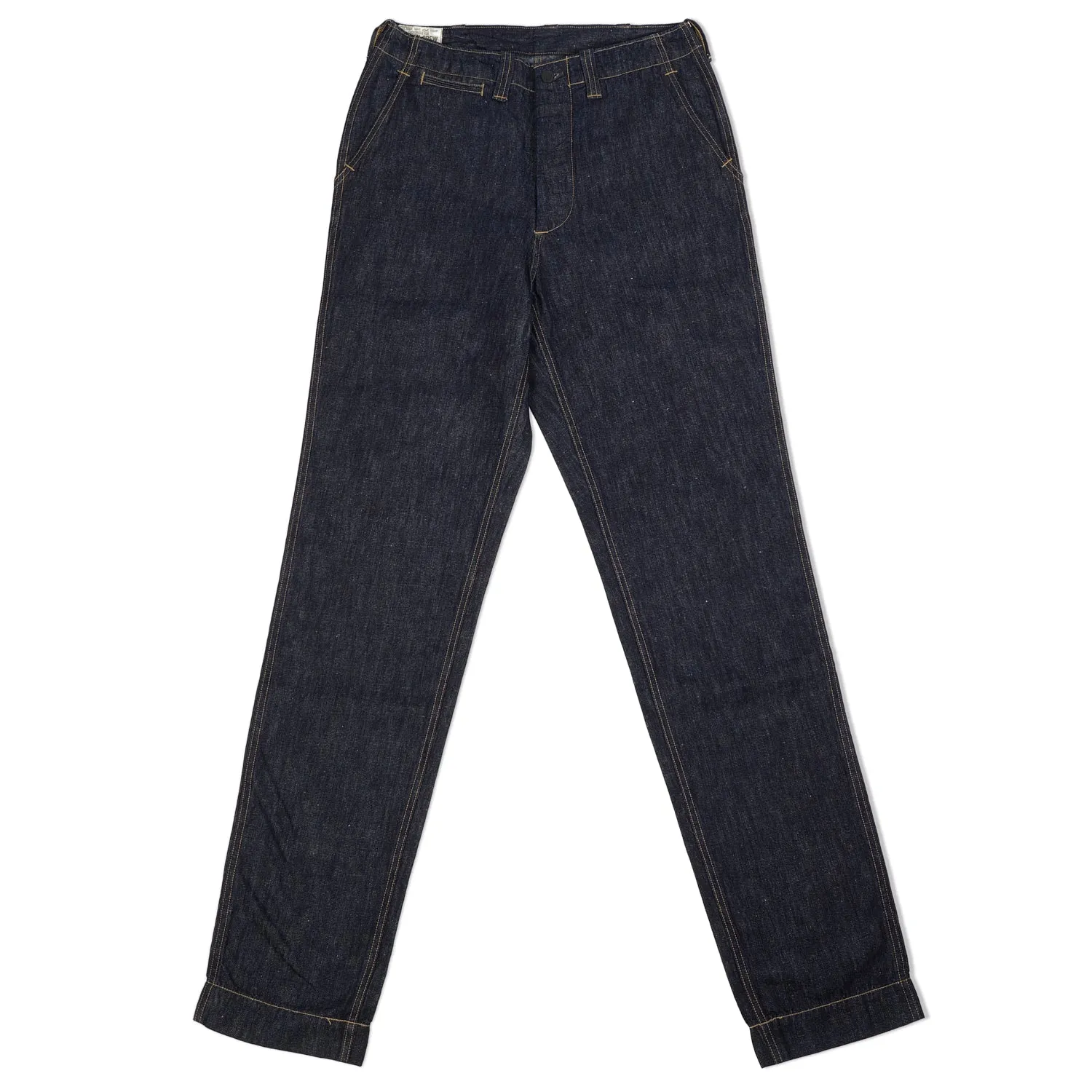 Freewheelers M-1942 9.5oz Regular Straight Denim Trouser - Indigo