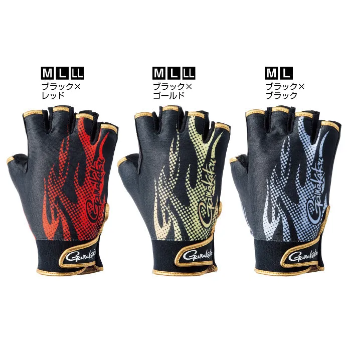 Gamakatsu Stretch Fishing Gloves 5 Cut GM-7281