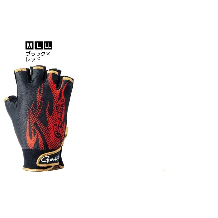 Gamakatsu Stretch Fishing Gloves 5 Cut GM-7281