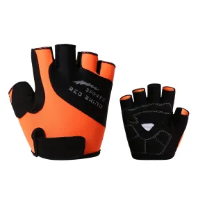 Half Finger Cycling Glove Shockproof Breathable High Elasticity Bicycle Fingerless Sport Glove M-XL