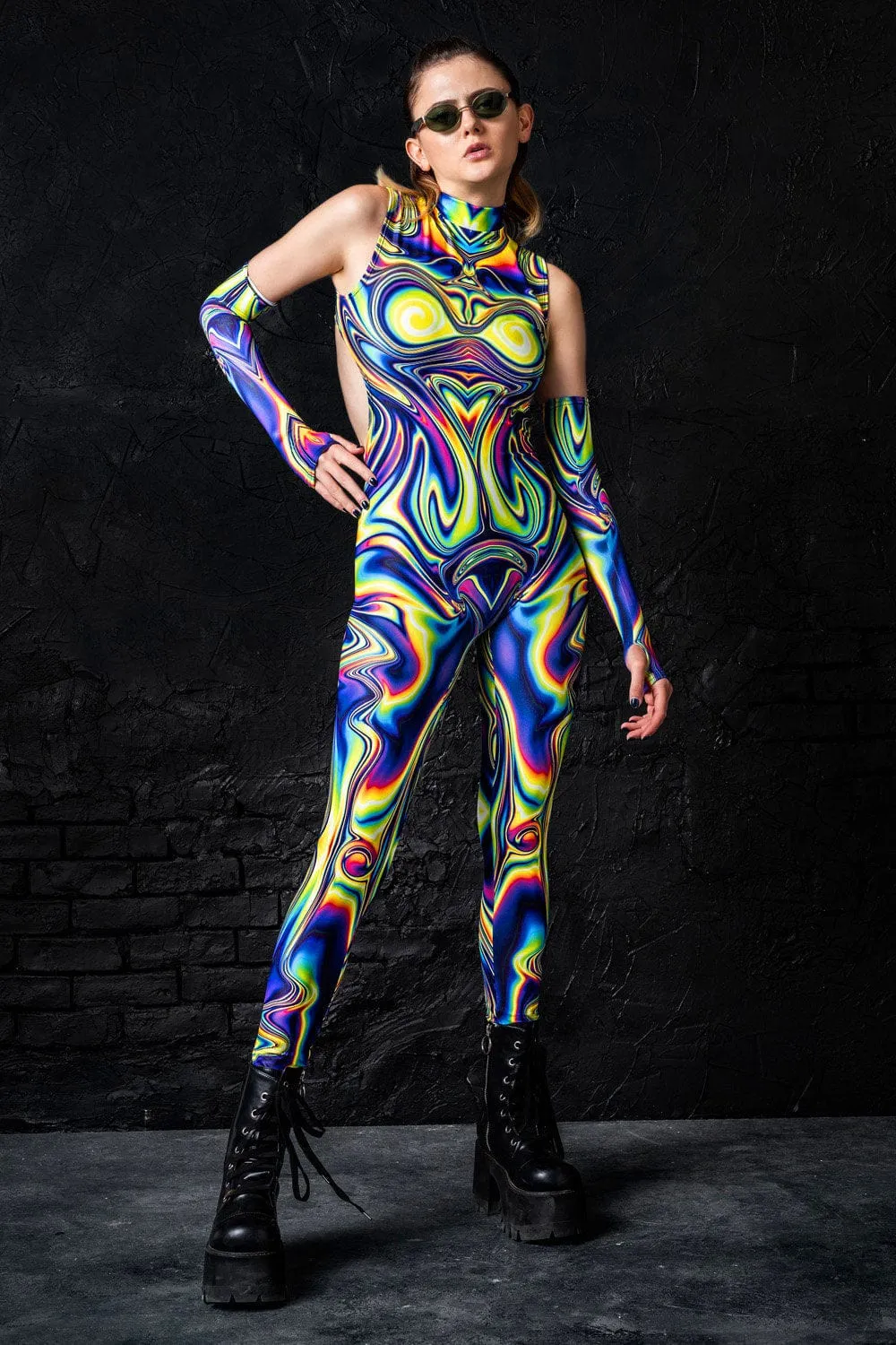 Jaded Liquid Catsuit