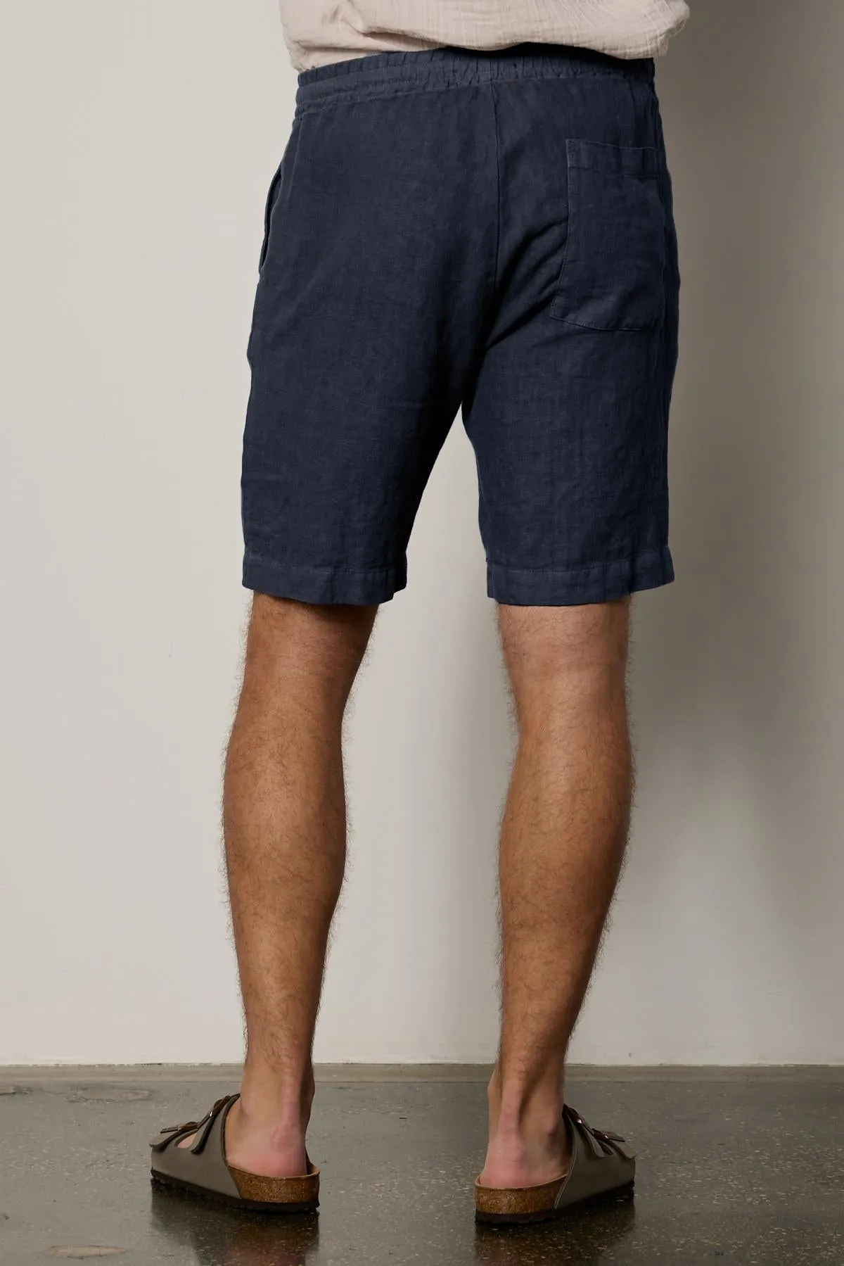 JONATHAN LINEN DRAWSTRING SHORT