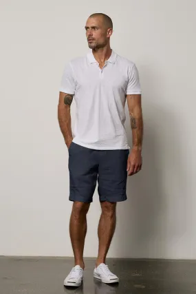 JONATHAN LINEN DRAWSTRING SHORT