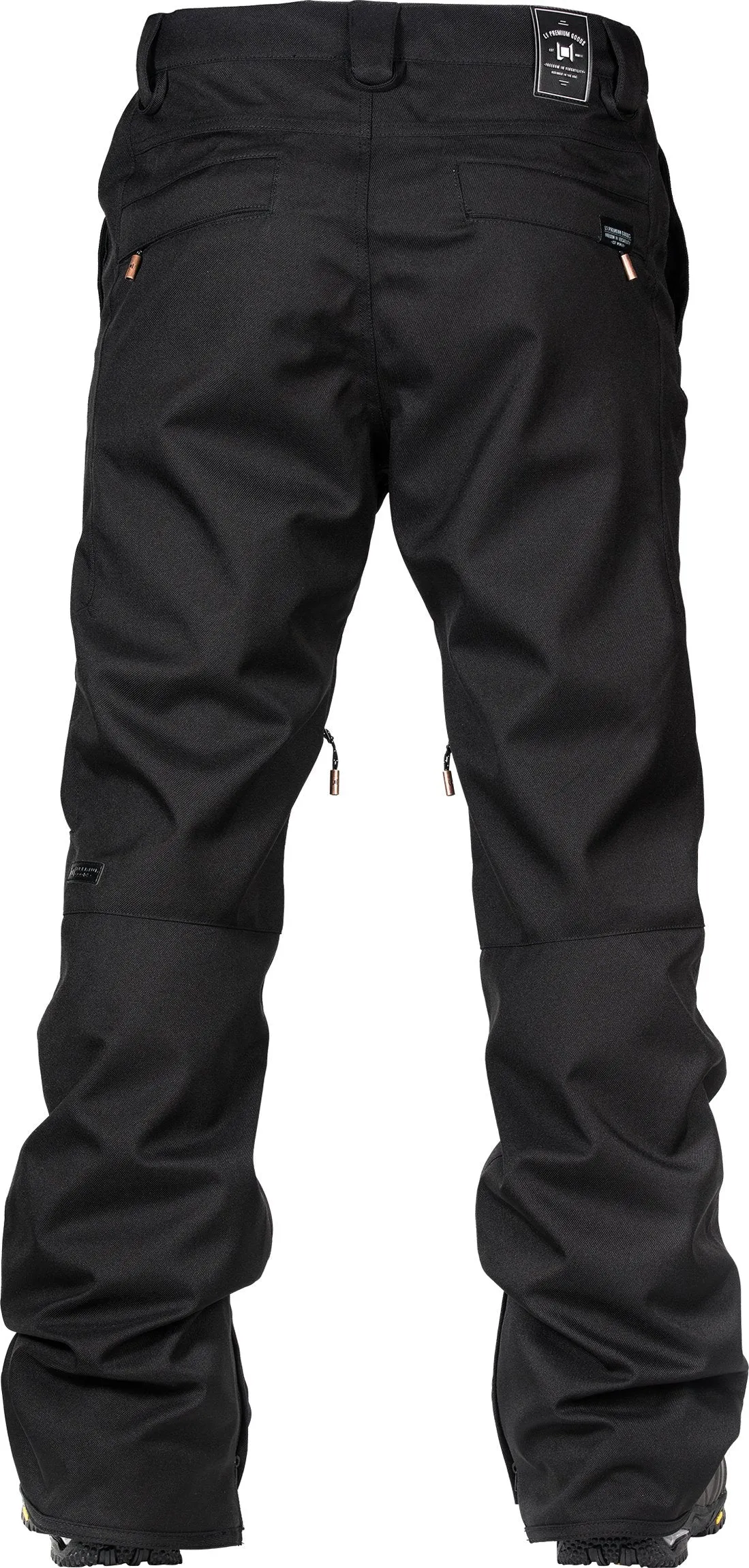 L1 Slim Chino Pants Mens Black