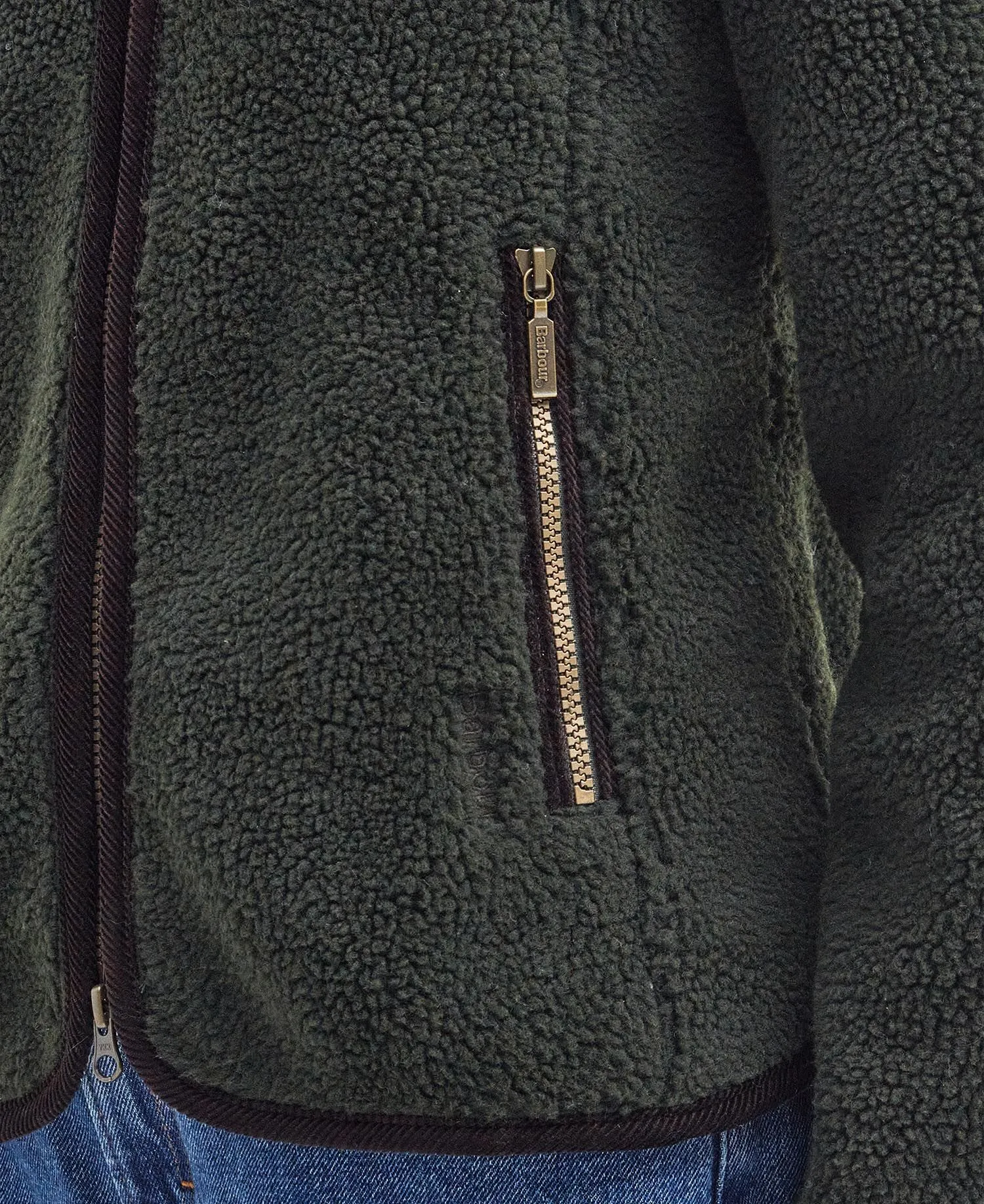 Lavenham Fleece - Olive