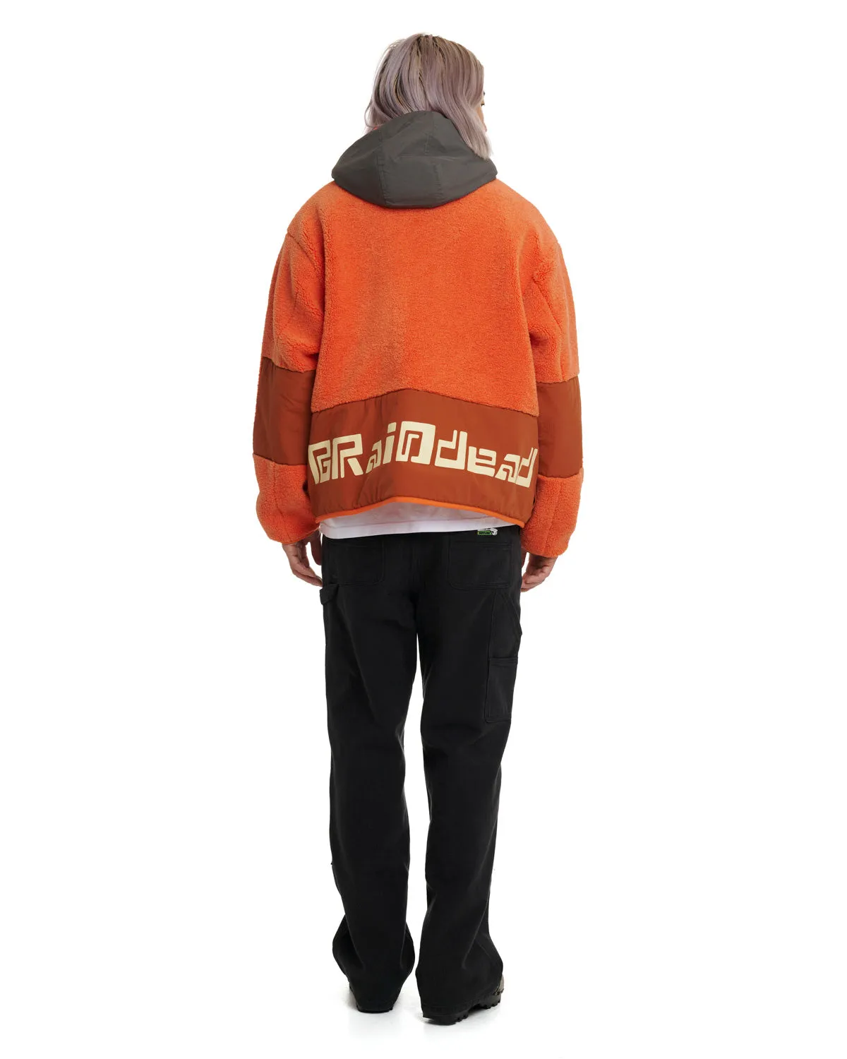 Levels Sherpa Full Zip Jacket - Orange