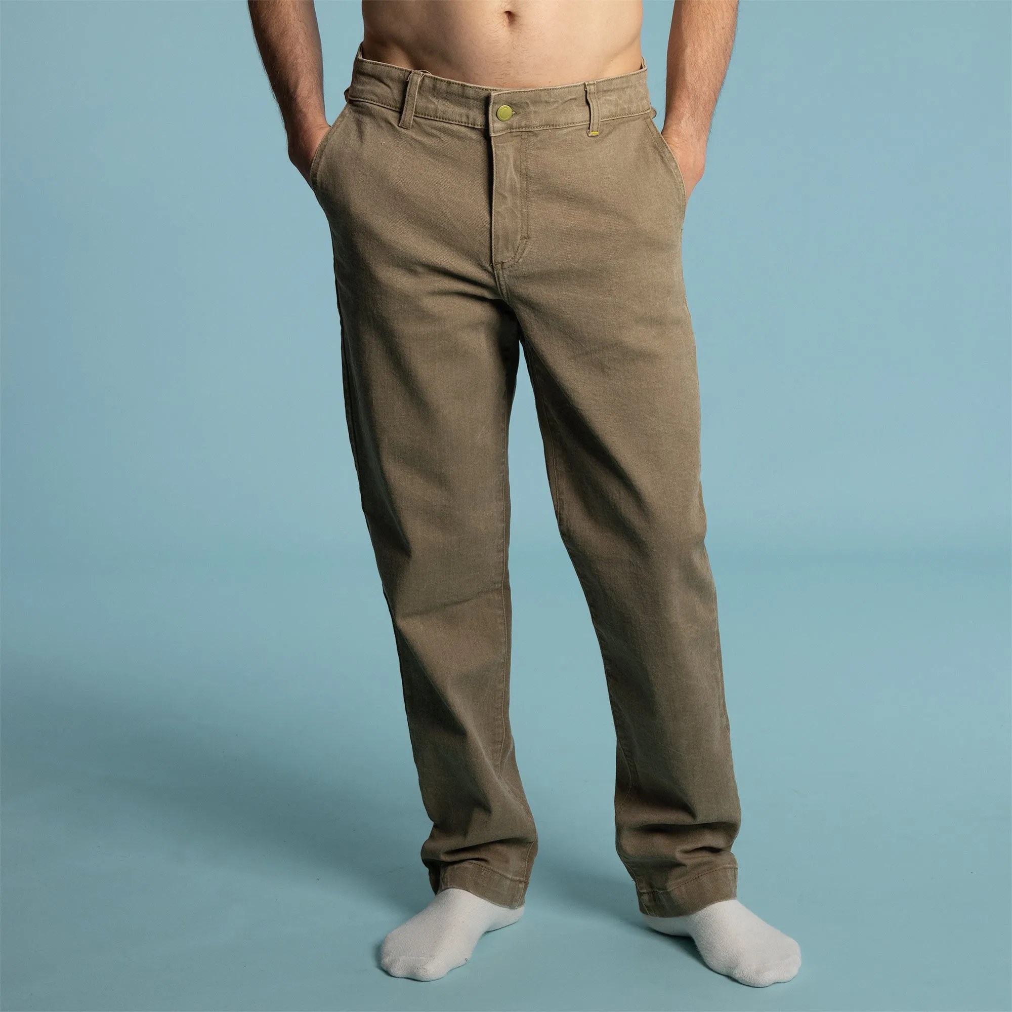 MAC 99% Organic Cotton Comfort Stretch Chinos (Natural Clay Dyed)