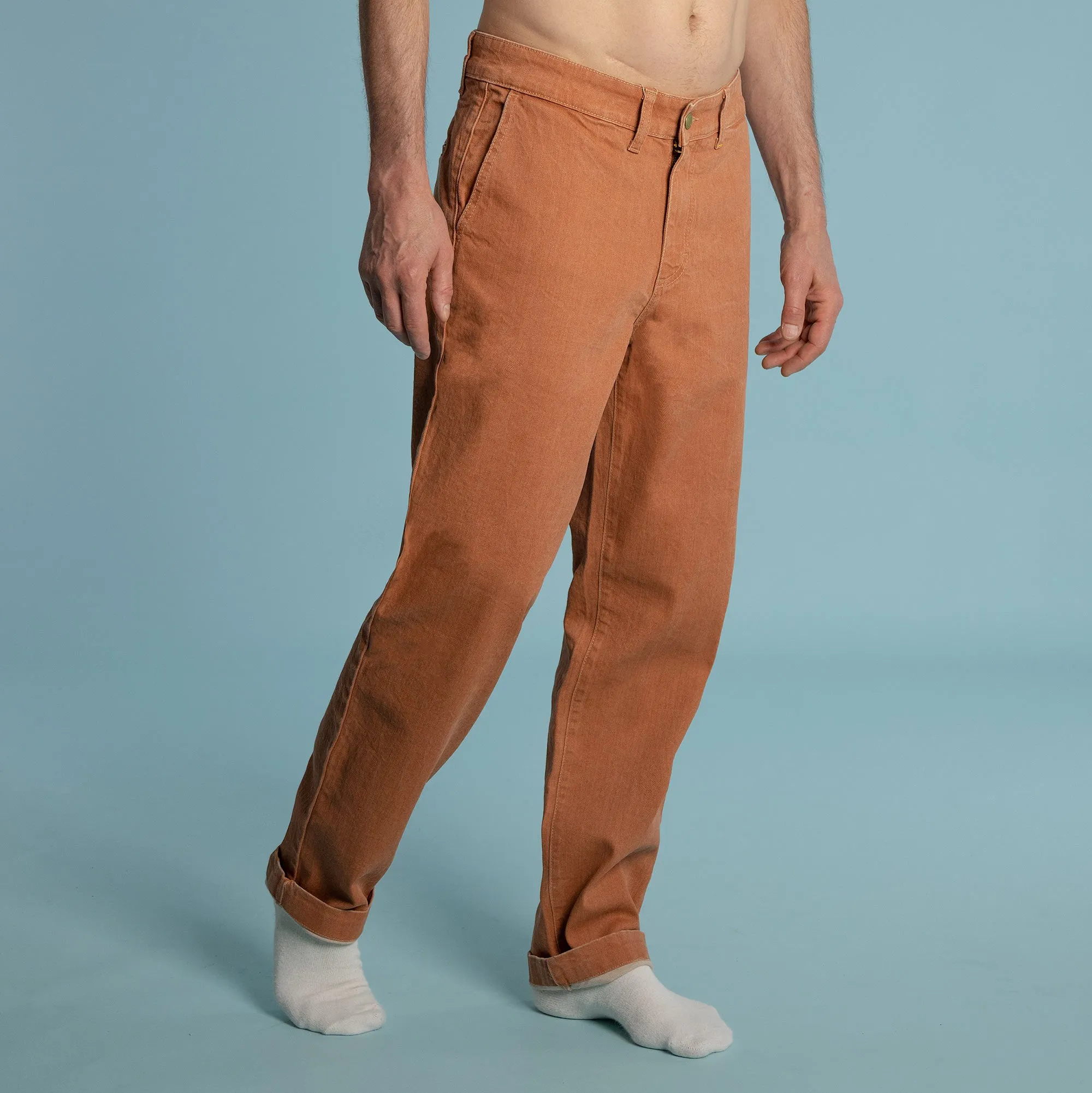 MAC 99% Organic Cotton Comfort Stretch Chinos (Natural Clay Dyed)