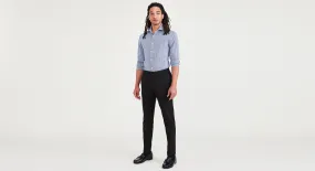 Men's Slim Tapered Fit Refined Pull-On Pants