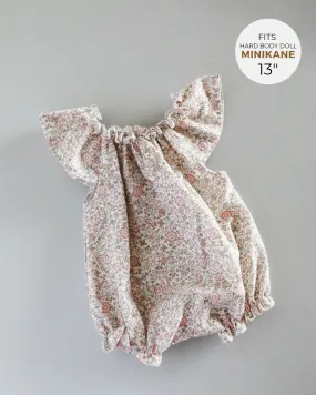 Minikane Doll Clothes | Doll Romper - Summer Flowers