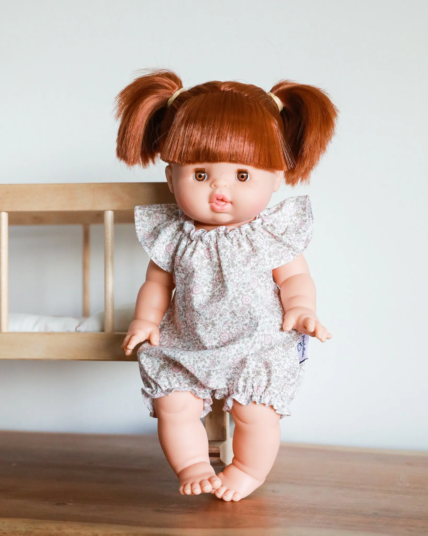 Minikane Doll Clothes | Doll Romper - Summer Flowers