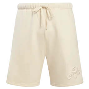 MLB ATLANTA BRAVES NEUTRAL MEN'S SHORT (EGGSHELL)