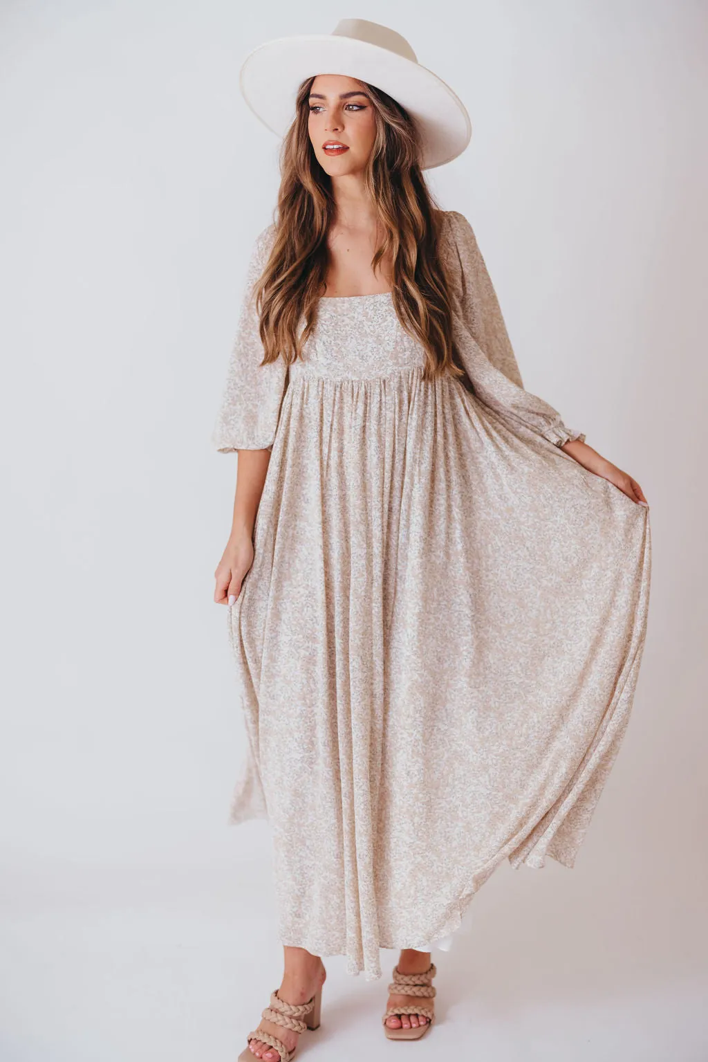 Mona 'Love Story' Maxi Dress - Bump Friendly and Inclusive Sizing (S-3XL)